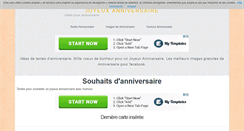 Desktop Screenshot of anniversairecartes.com